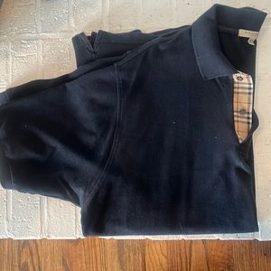 Burberry navy blue polo